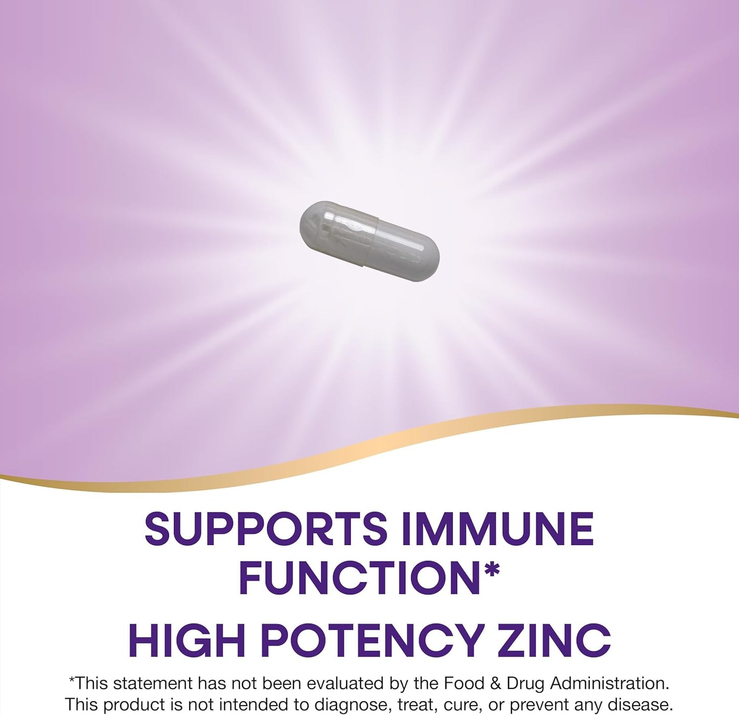 Zinc Chelate by Nature's Way - 30mg Immune Support Capsules, 100 Count