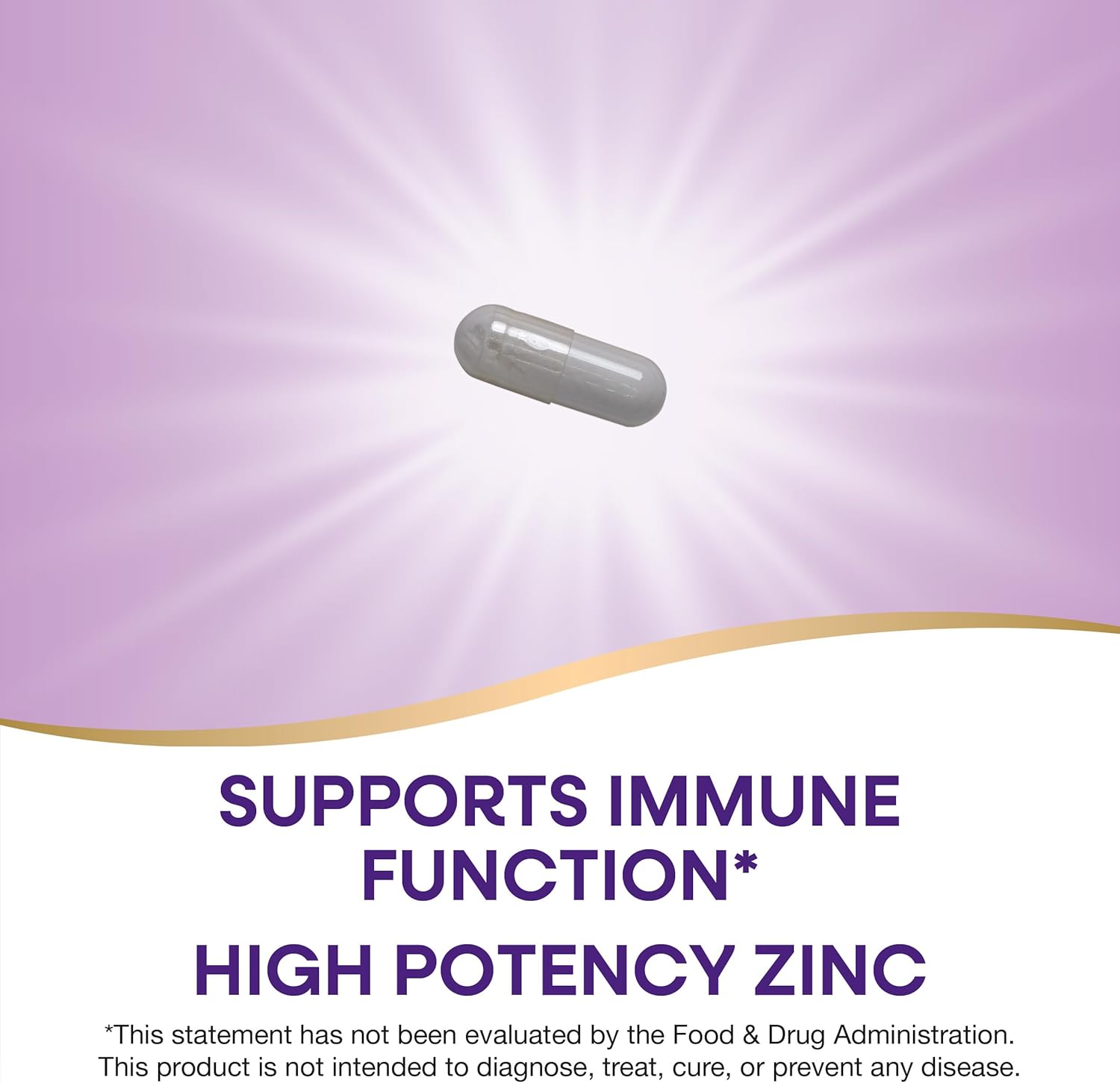 Zinc Chelate by Nature's Way - 30mg Immune Support Capsules, 100 Count