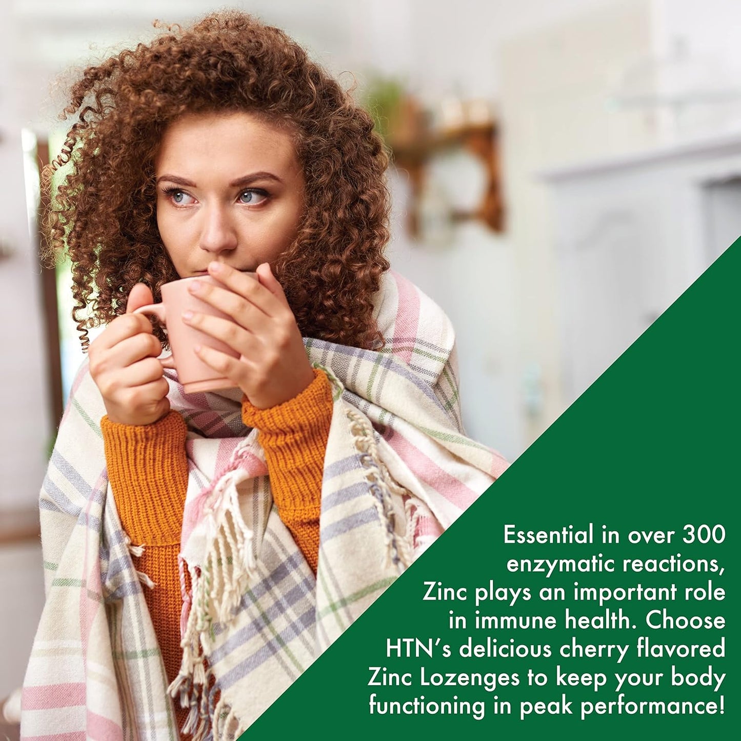 Zinc Lozenges with Vitamin C for Immune Support - 23mg Zinc, 30mg Vitamin C - Natural Cherry Flavor - 60 Count - Non-GMO, Gluten & Soy Free