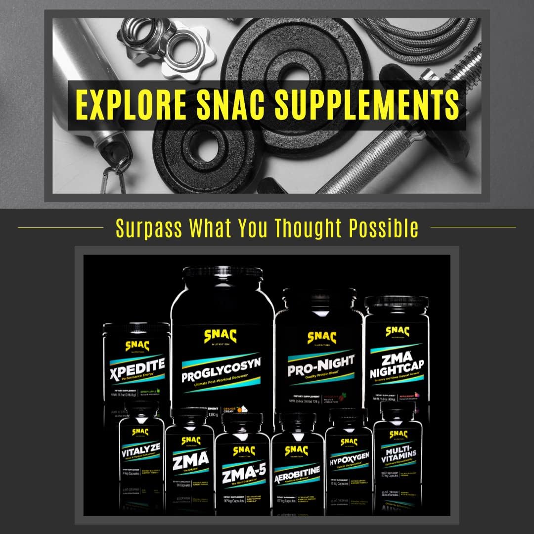 ZMA-5 Sleep Aid Supplement for Muscle Recovery & Growth, Immune Support, Restorative Sleep - 90 Veggie Capsules