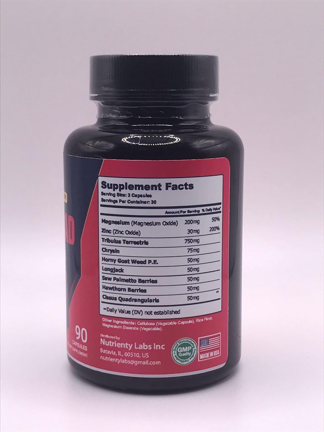 Zonata Huge Load Male Supplement, 90 Capsules - Advanced Formula for Enhanced Performance