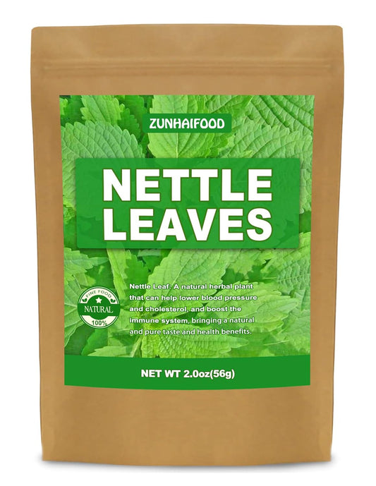 Zunhai Food Premium Natural Nettle Leaf, 2.0 oz (56g) - 100% Pure, Non-GMO, Additive-Free