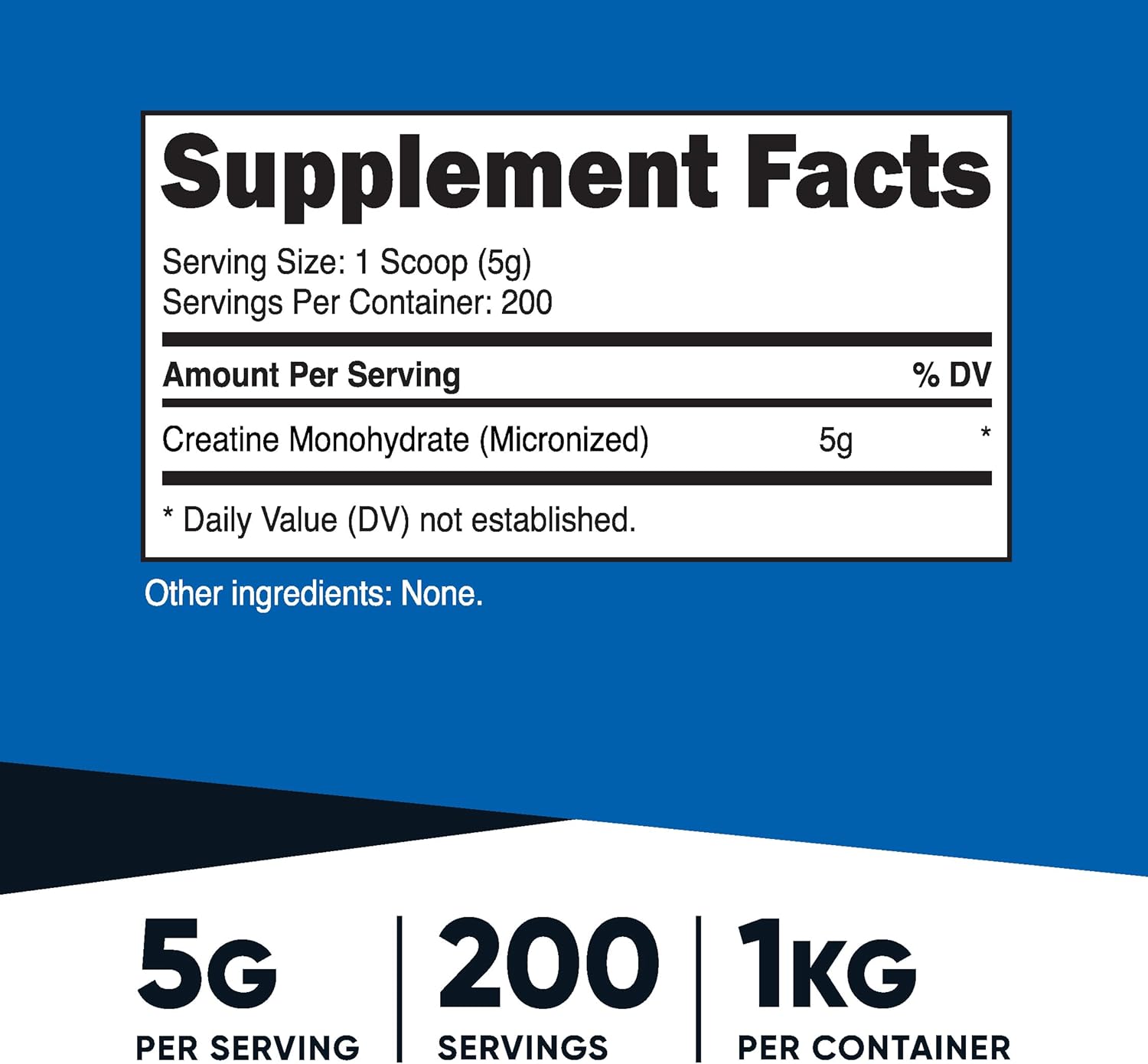 1 KG Nutricost Micronized Creatine Monohydrate Powder - Pure Supplement for Muscle Growth and Energy Boost