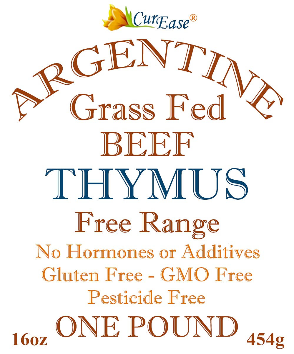 1 LB Grass-Fed and Finished Argentine Beef Thymus Powder by CurEase