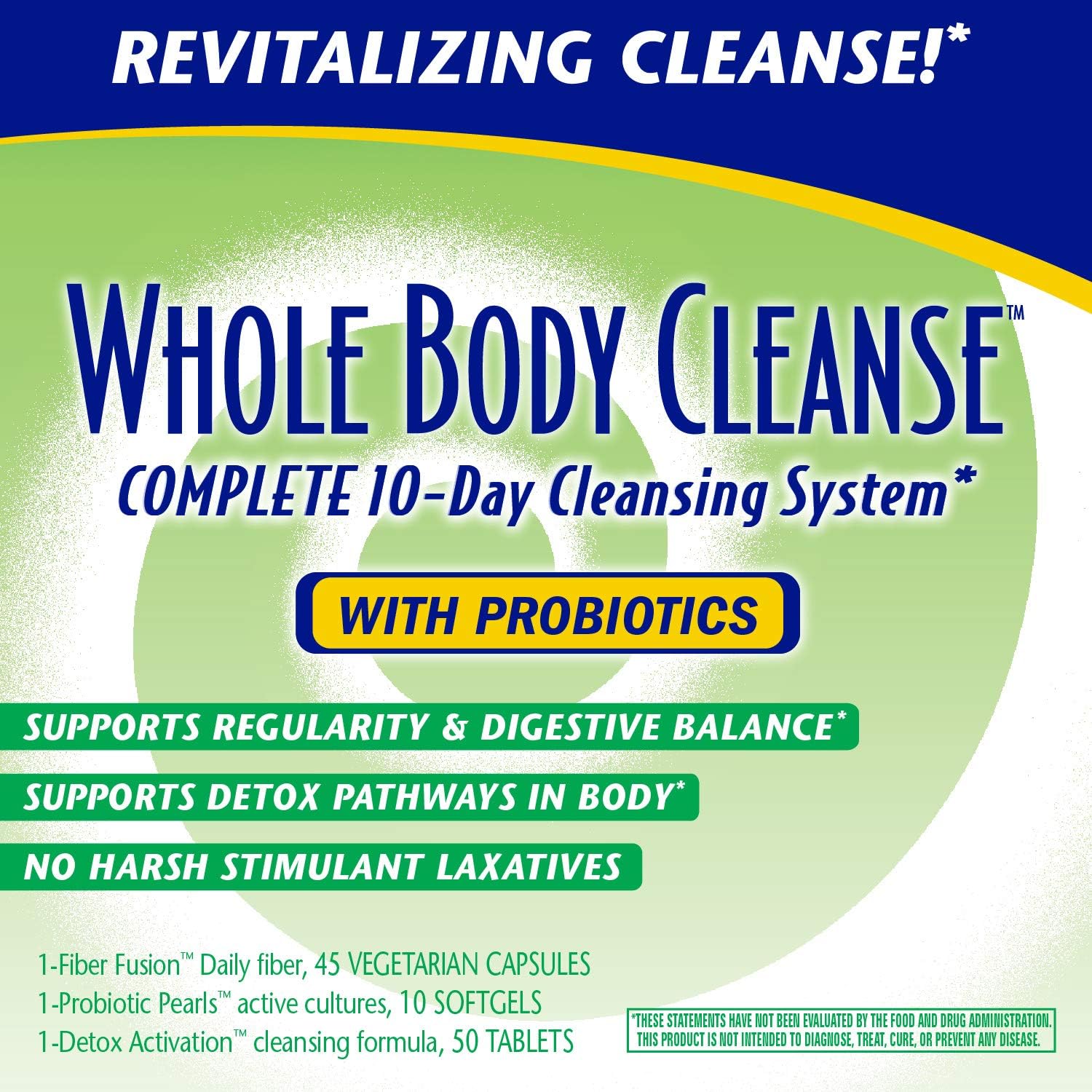 10-Day Detox Cleanse Kit with Probiotics by Nature's Way Enzymatic Therapy - Whole Body Cleanse System