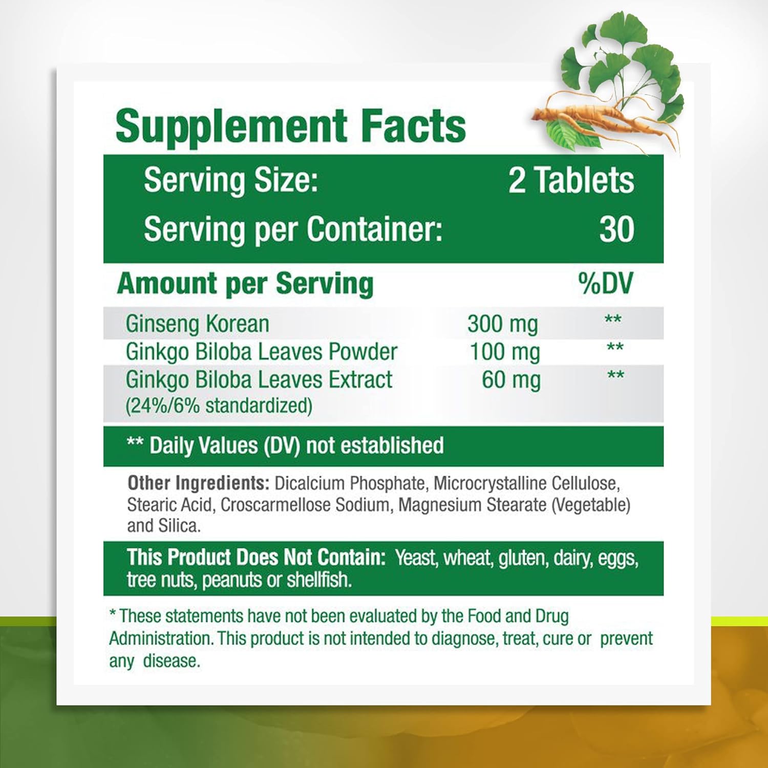 10-in-1 Mushroom Supplement with Lions Mane, Cordyceps, Chaga, Turkey Tail, Ginseng, and Ginkgo Biloba for Energy and Brain Focus