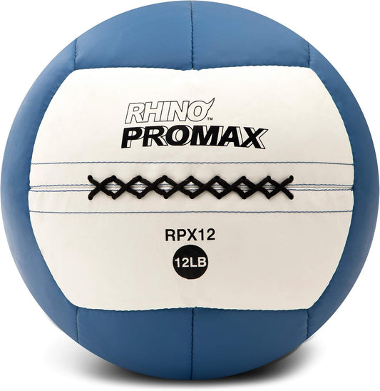 10 lb Champion Sports Rhino Promax Slam Ball - Soft Shell with Non-Slip Grip for Weightlifting, Plyometrics, Cross Training, & Home Gym