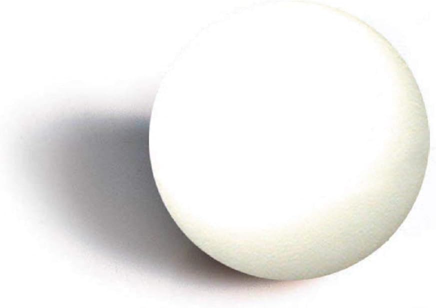 10 White Table Football Balls by Garlando - 33mm Diameter