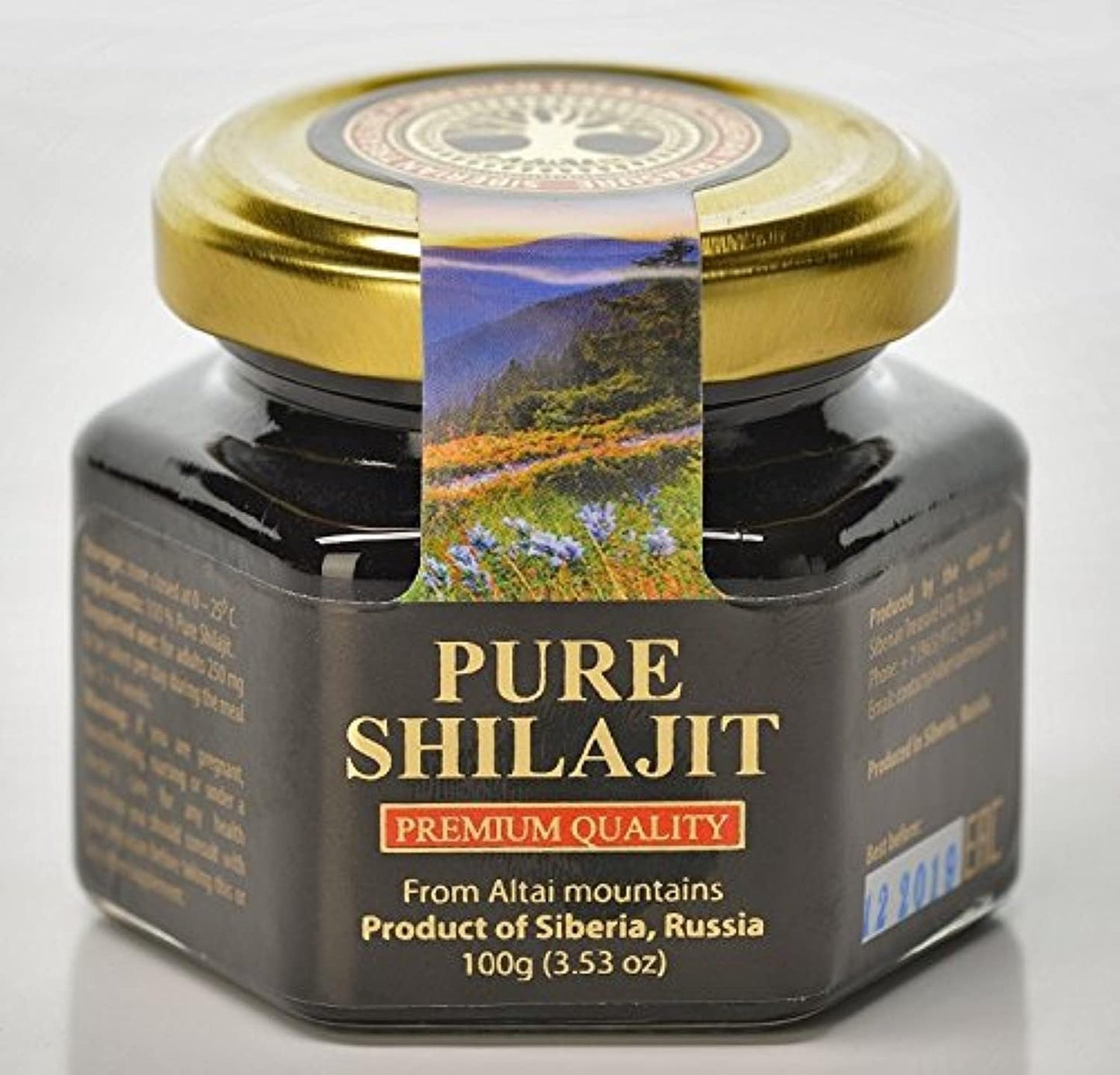 100% Authentic Siberian Mumijo Resin Shilajit - 100g (3.5oz) - Pure Siberian Treasure