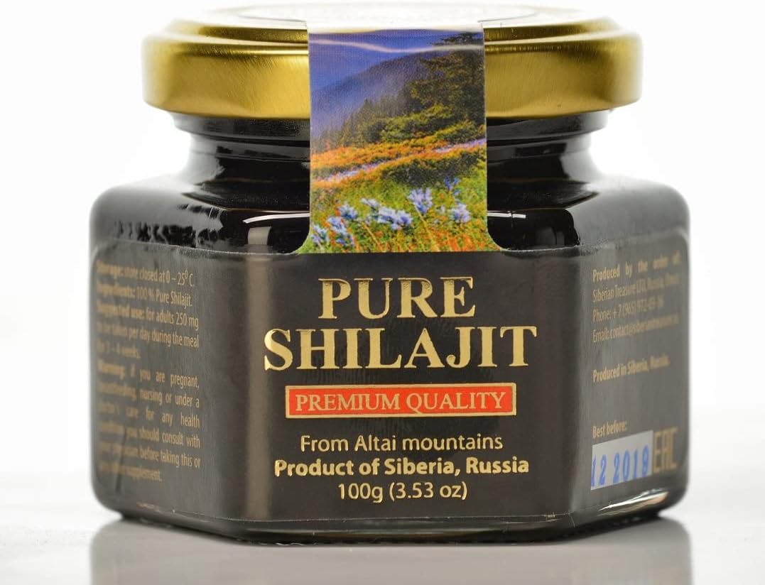100% Authentic Siberian Mumijo Resin Shilajit - 100g (3.5oz) - Pure Siberian Treasure