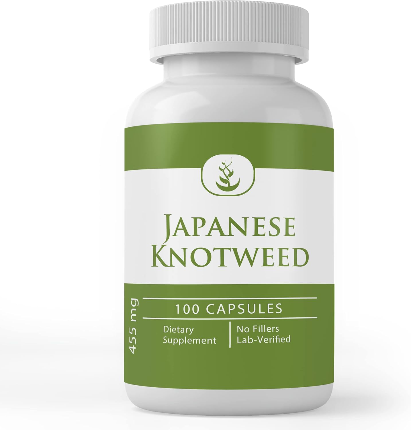 100 Capsules Japanese Knotweed - Pure Ingredients, No Additives, Lab Verified