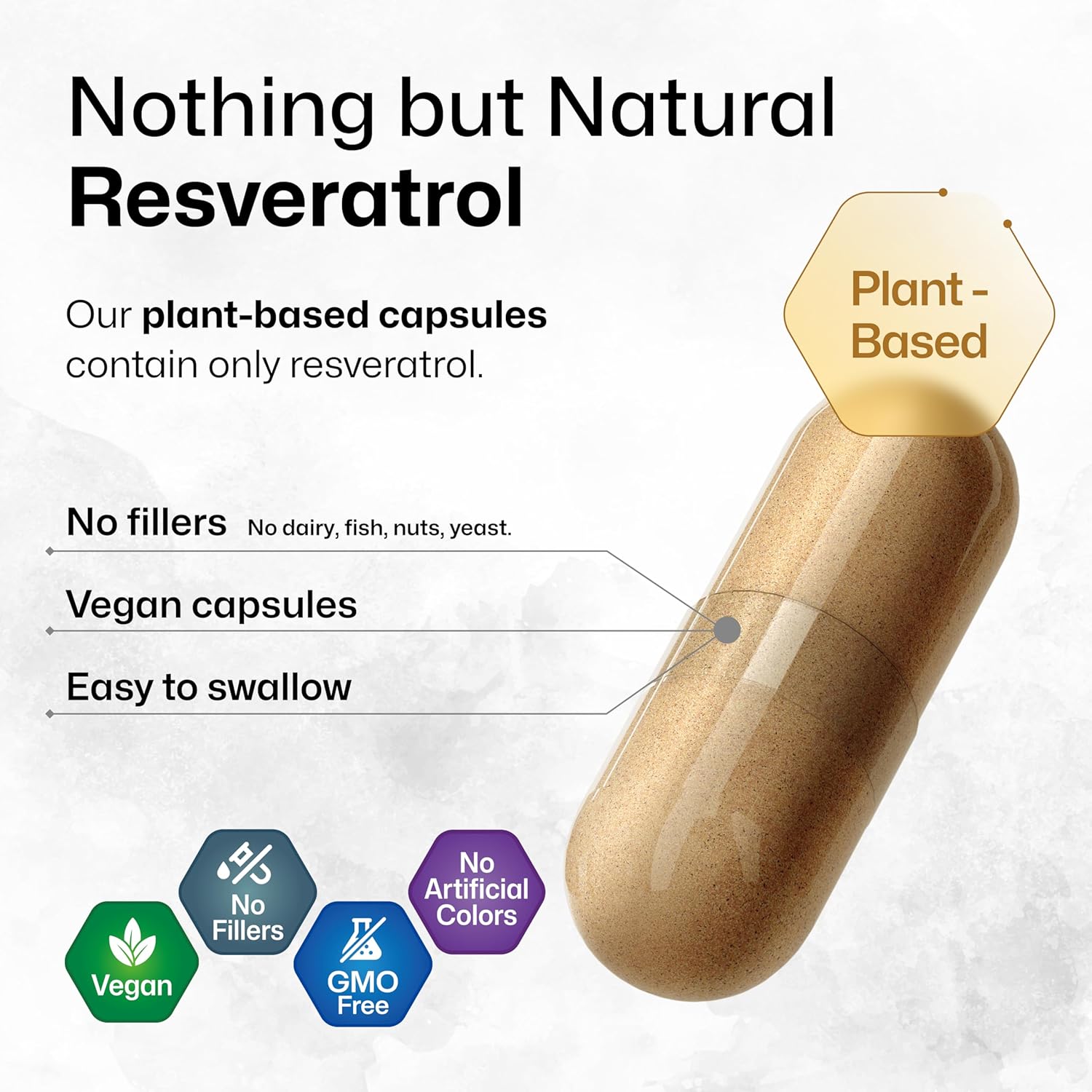 100 Capsules of BIO KRAUTER Resveratrol and Goldenseal for Immune Support and Antioxidant Benefits
