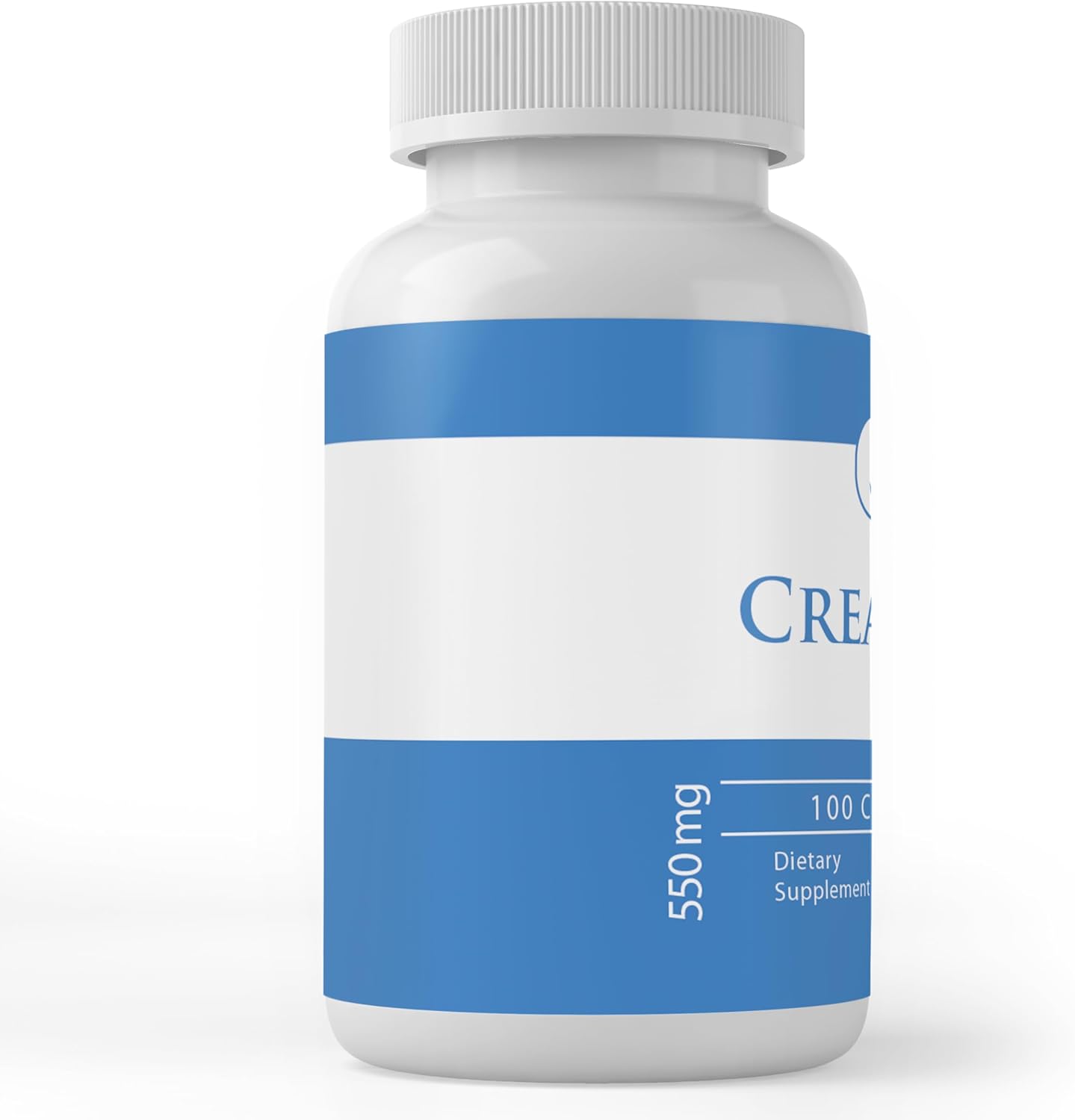 100 Capsules of Pure Creatine Monohydrate - No Additives, Lab Verified Formula