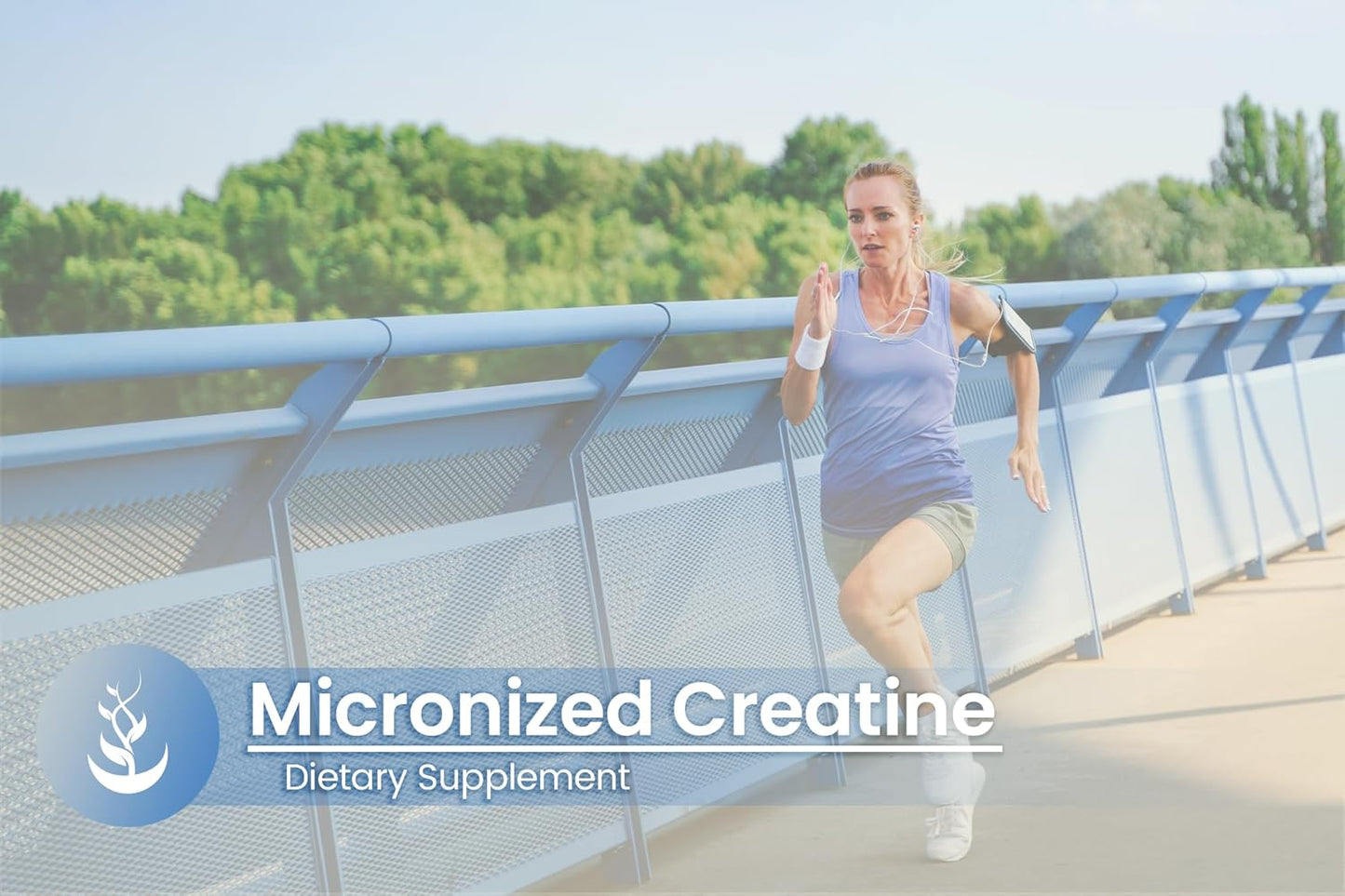 100 Capsules of Pure Creatine Monohydrate - No Additives, Lab Verified Formula