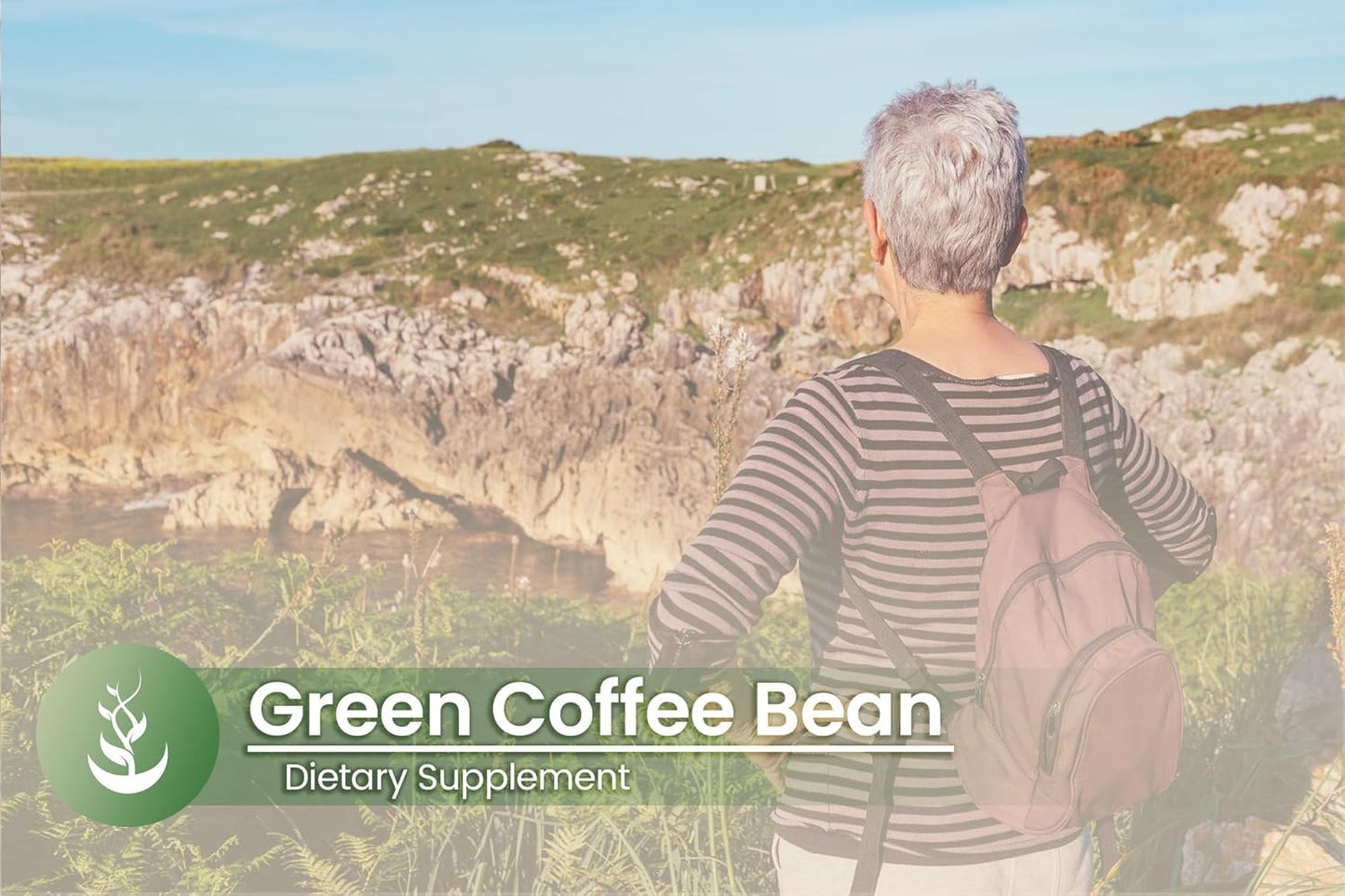 100 Capsules of Pure Green Coffee Bean Extract - No Additives or Fillers - Lab Verified Quality