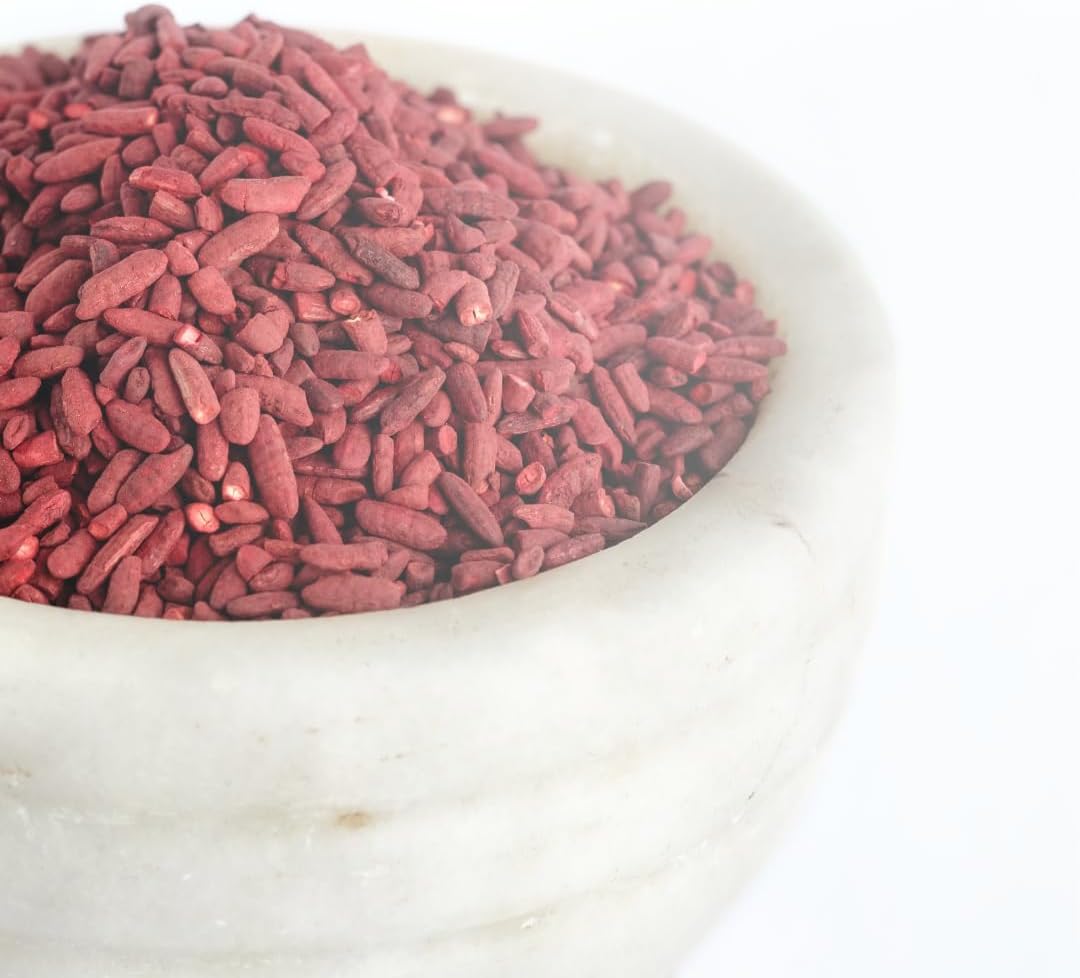 100 Capsules of Pure Red Yeast Rice Extract - Lab Verified, No Additives or Fillers
