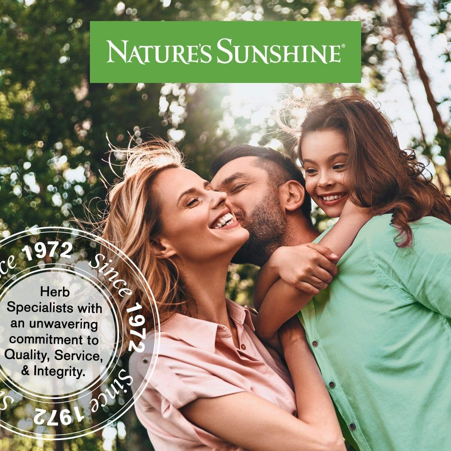 100 Count NATURE'S SUNSHINE E-Tea Capsules for Natural Health Boost