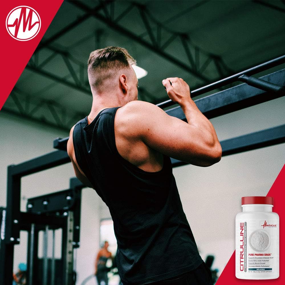 100 Grams of Metabolic Nutrition Citrulline Powder for Enhanced Metabolism