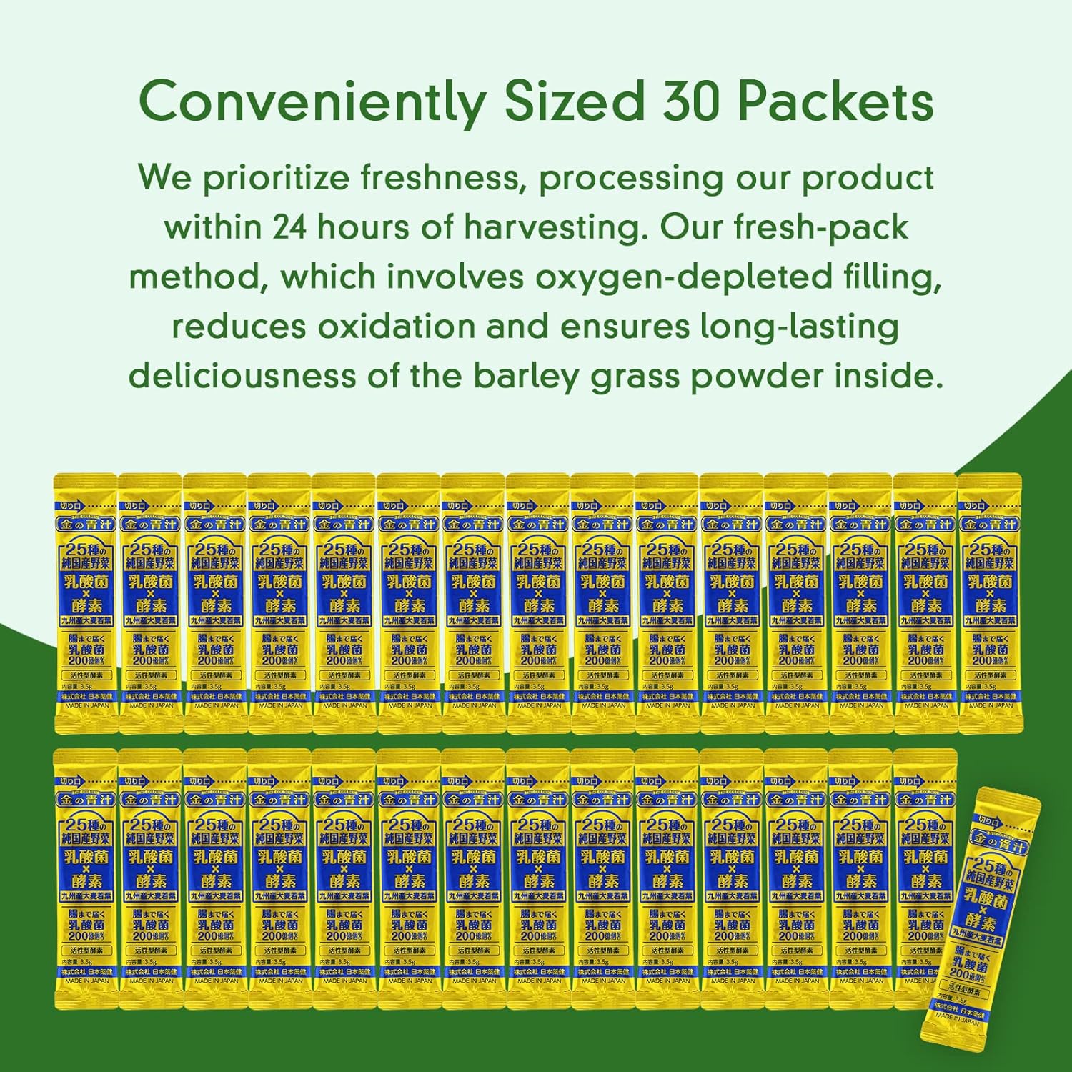 100% Japan-Made Nihon-Yakken Lactic Acid Bacteria Enzyme with 25 Vegetables