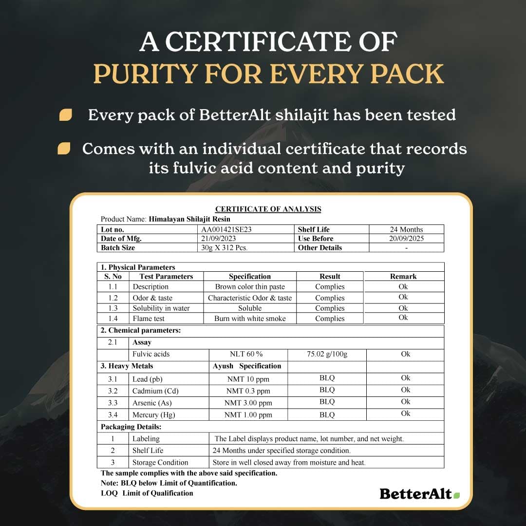 100% Natural Beet Root Powder with Pure Himalayan Shilajit Resin - 16oz Energy Booster & Immune Support