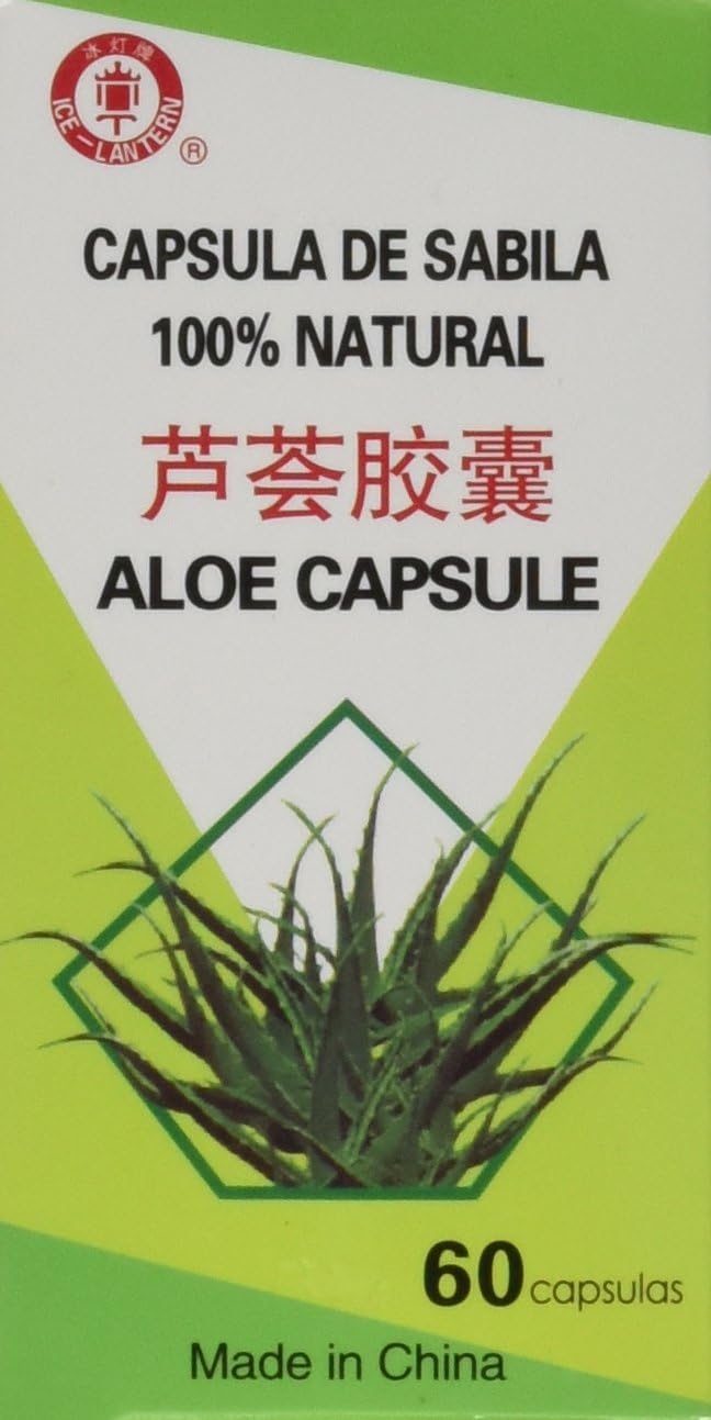 100% Natural Chinese Aloe Vera Extract Herbal Capsules for Wellness
