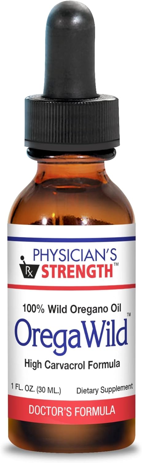 100% Wild Oregano Oil - Physician's Strength OregaWild - 30 mL - 432 Servings