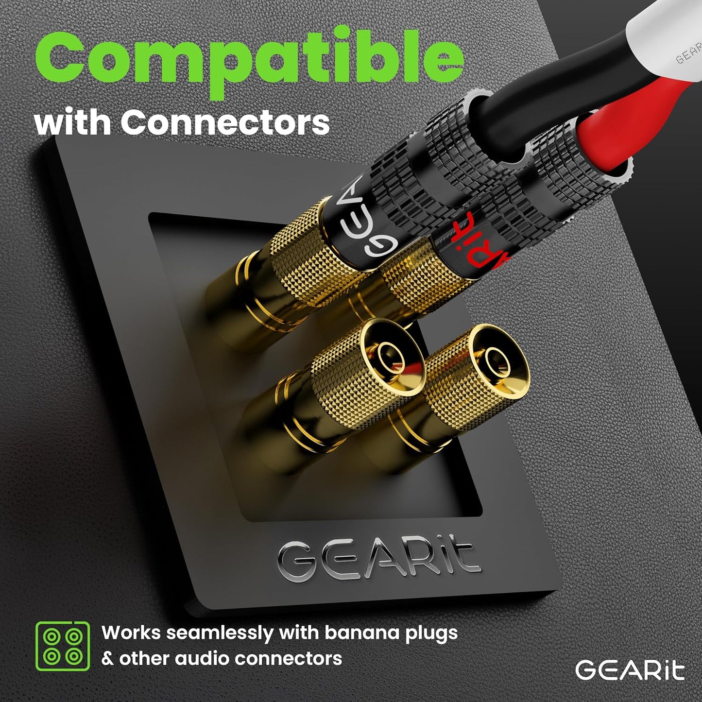 100ft GEARit 8 Gauge Marine Wire - White 8/2 AWG Duplex Cable, Tinned OFC Copper - Boat/Automotive/RV/Trailer/Solar - Outdoor Use