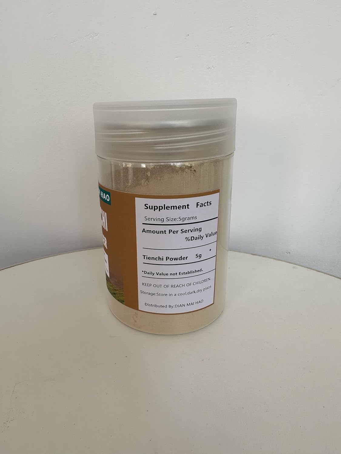 100g 3.5oz Tienchi Ginseng Powder 100% Pure Notoginseng Sanqi Pseudoginseng Powder 1200mesh