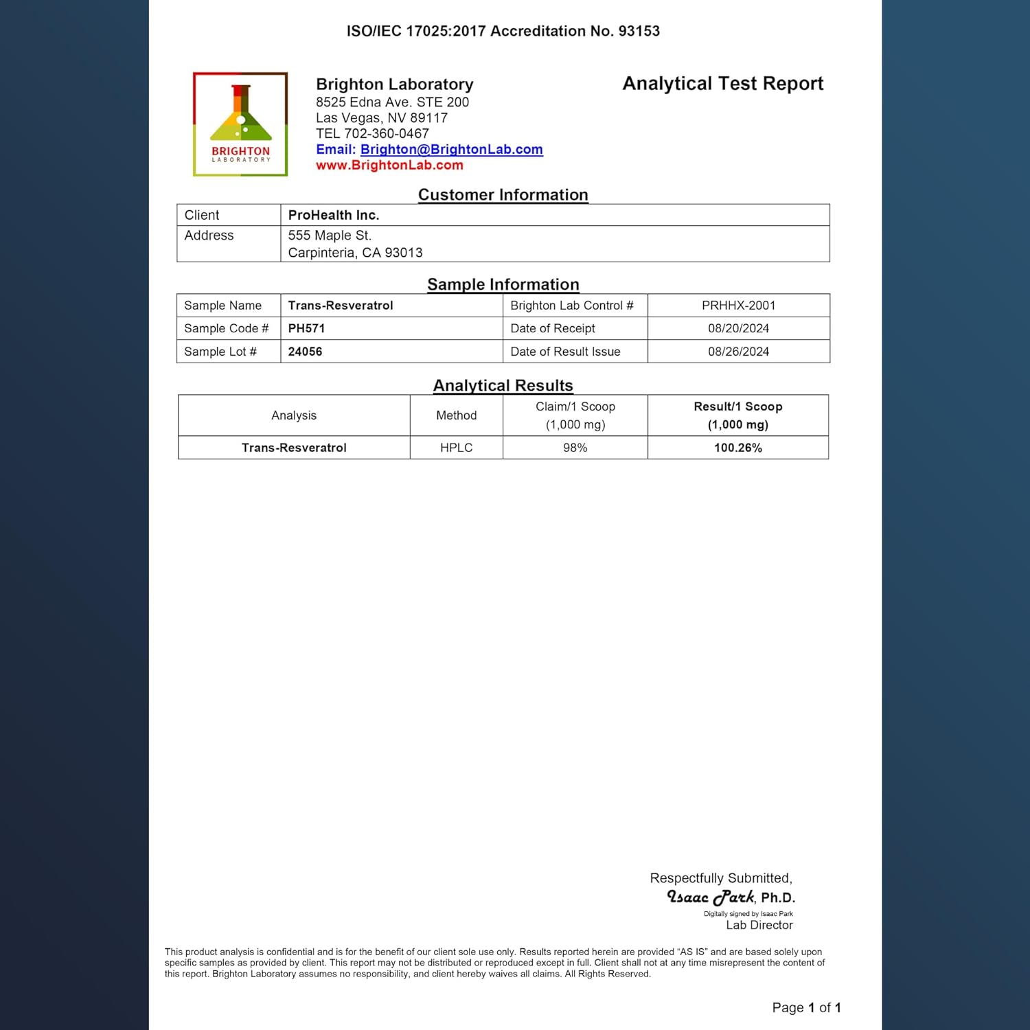 100g Bulk Trans Resveratrol Powder - Pure Pharmaceutical Grade, 1000mg per Scoop - Superior Absorption