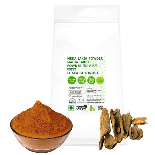 100g Litsea Glutinosa Maida Wood Powder for ATS - Pure Meda Lakdi Powder