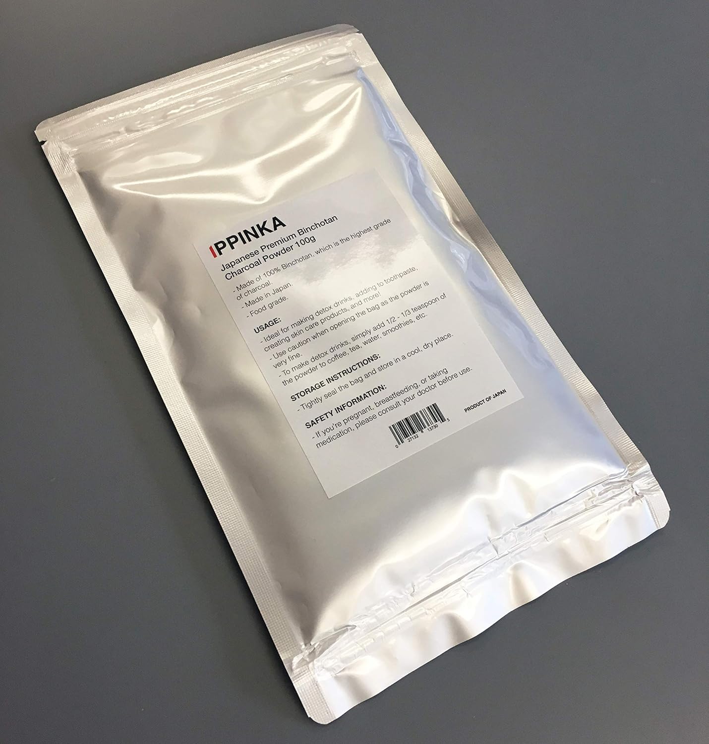 100g of Premium Japanese Binchotan Charcoal Powder - IPPINKA