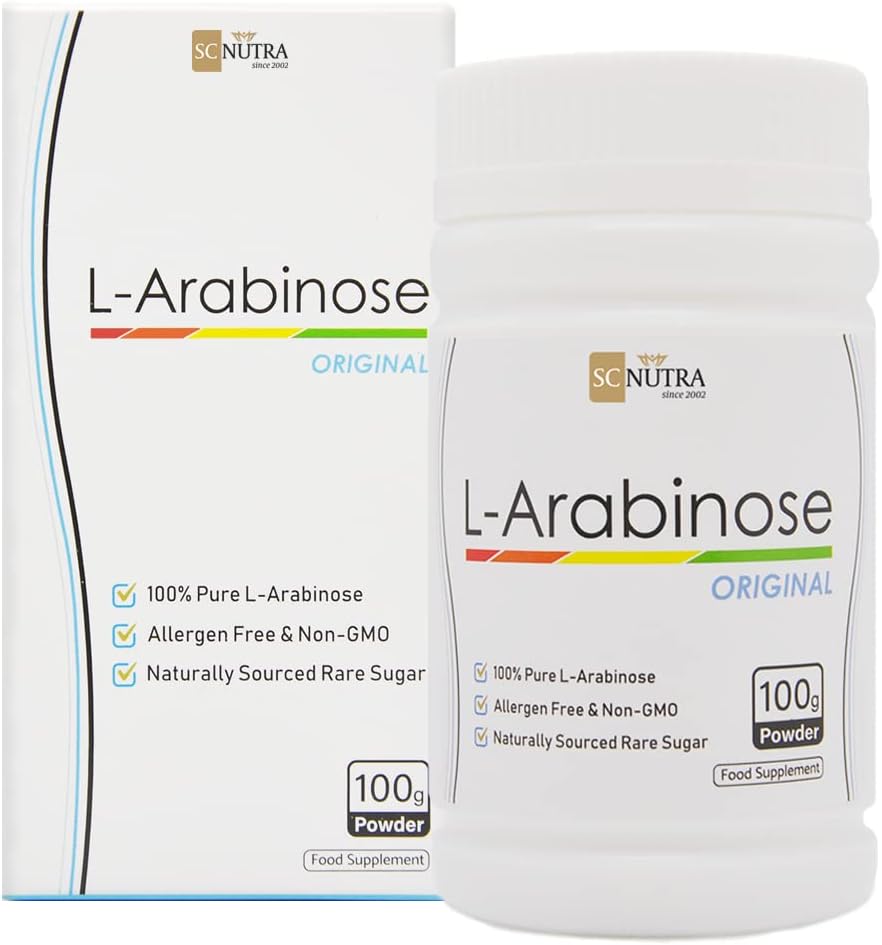 100g Sweet Cures L-Arabinose Original Powder - Natural Sugar Substitute