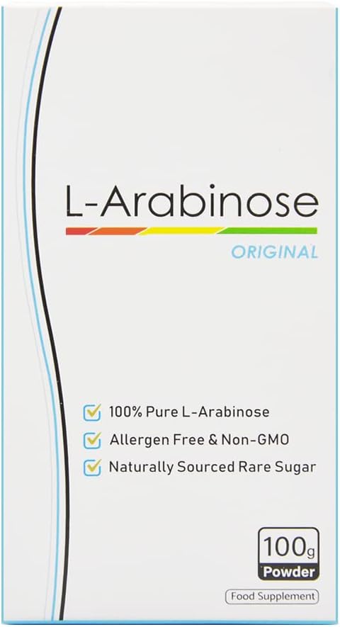 100g Sweet Cures L-Arabinose Original Powder - Natural Sugar Substitute