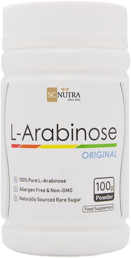 100g Sweet Cures L-Arabinose Original Powder - Natural Sugar Substitute