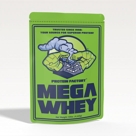 10lb Unflavored Whey Protein Powder - 25g Protein with BCAA & Glutamine - Low Fat, 140 Servings - Flavorless Supplement for Muscle Gain