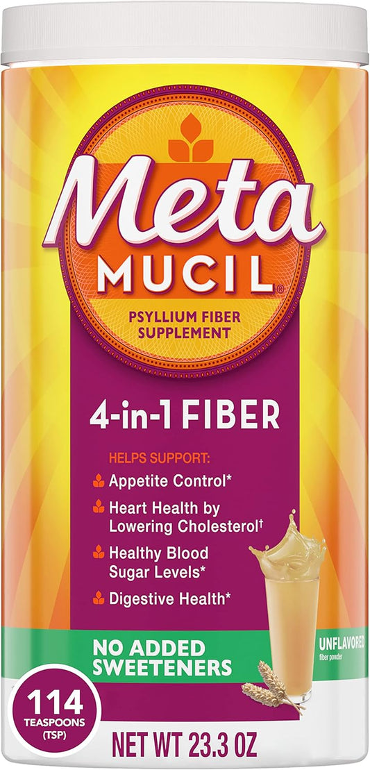 114 Metamucil Smooth Texture Sugar-Free Unflavored Capsules