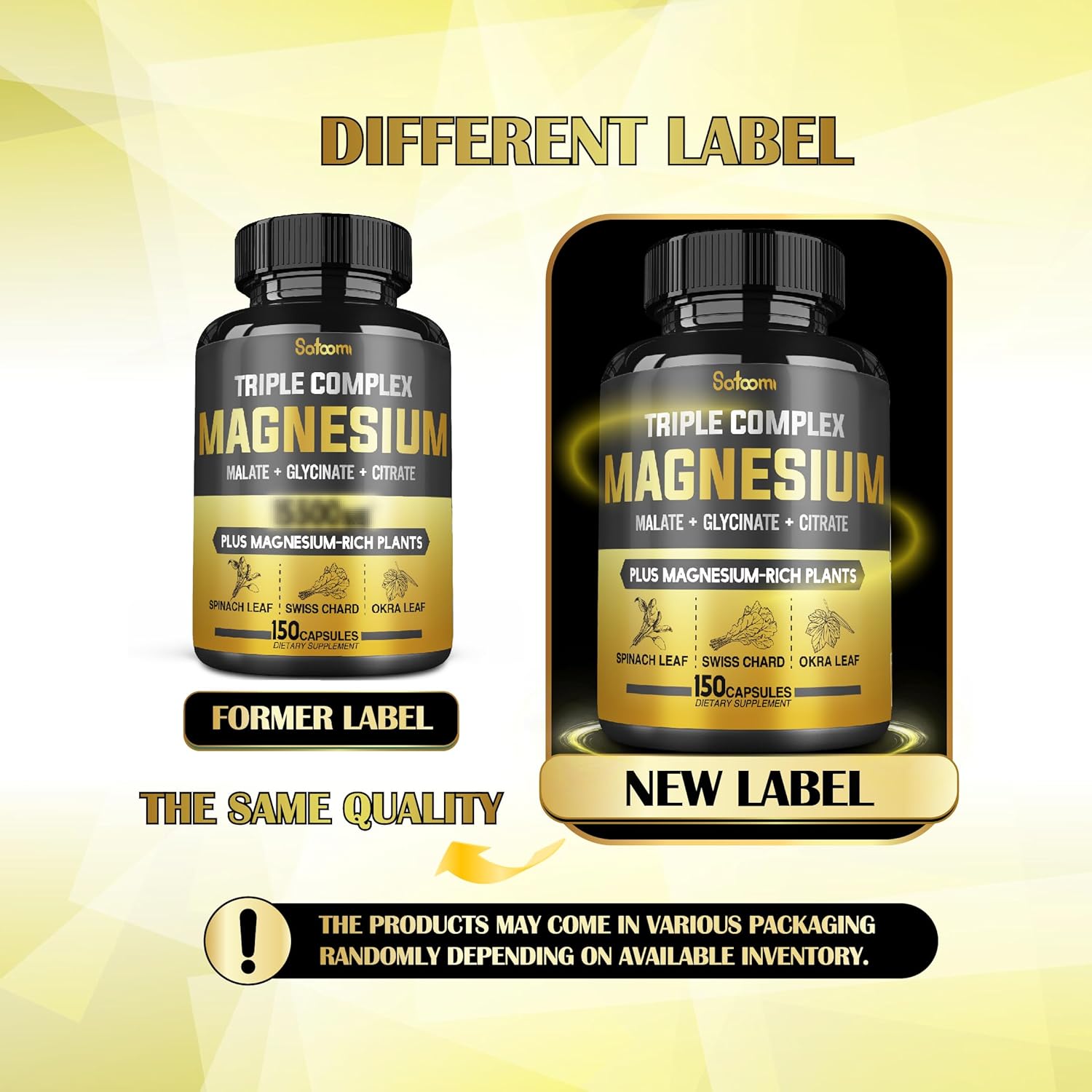 11in1 Magnesium Complex Capsules - 15500 mg - Muscle, Joint, Heart & Digestive Support - 150 Count