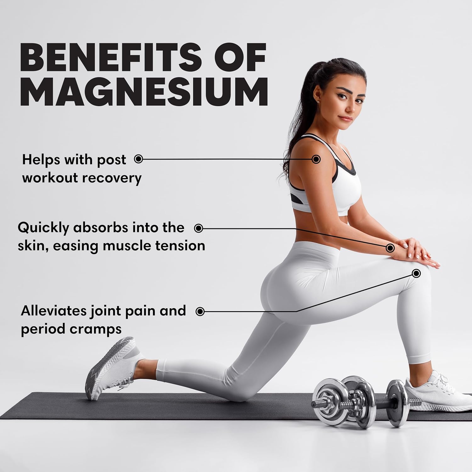 12 fl oz Zen Routine Pure Magnesium Oil Spray for Fast Absorption, 100% Organic, Promotes Relaxation and Calm Sleep - Made in USA