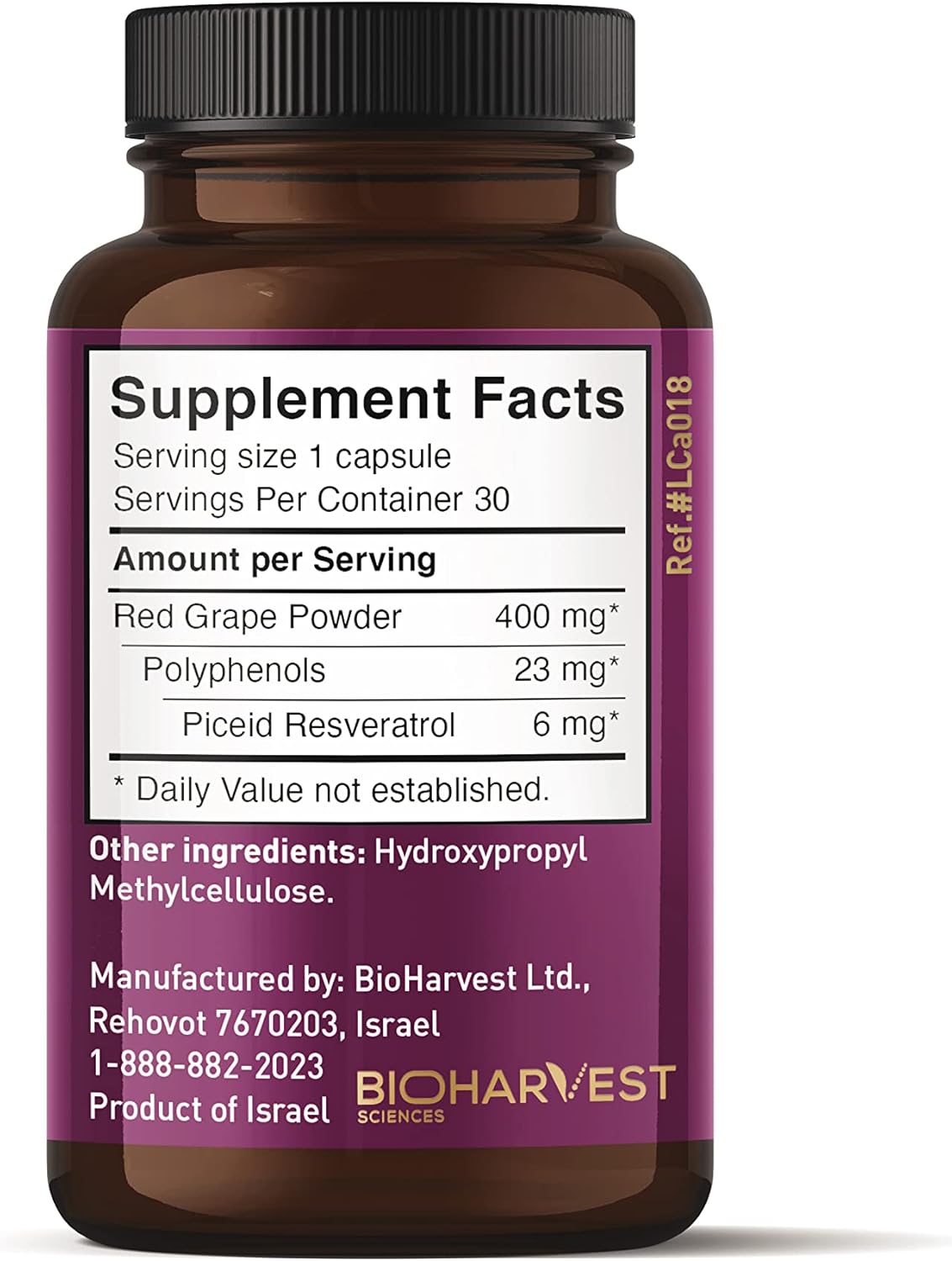 12-Hour Long-Lasting Piceid Resveratrol Supplement for Heart Health & Blood Flow - Nitric Oxide Support - Superfood Powder - Vegan & Non-GMO - 30 Day Supply