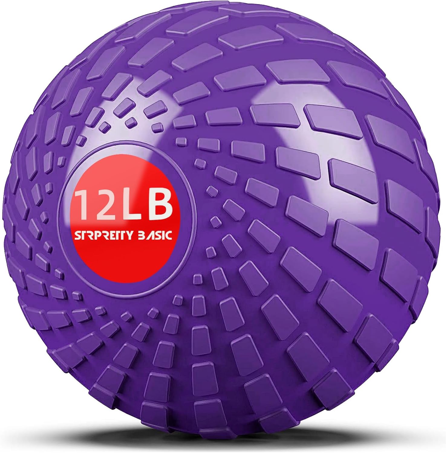 12 lbs STRPRETTY BASIC Medicine Ball Slam Ball for Exercise Strength Training & Crossfit Workout