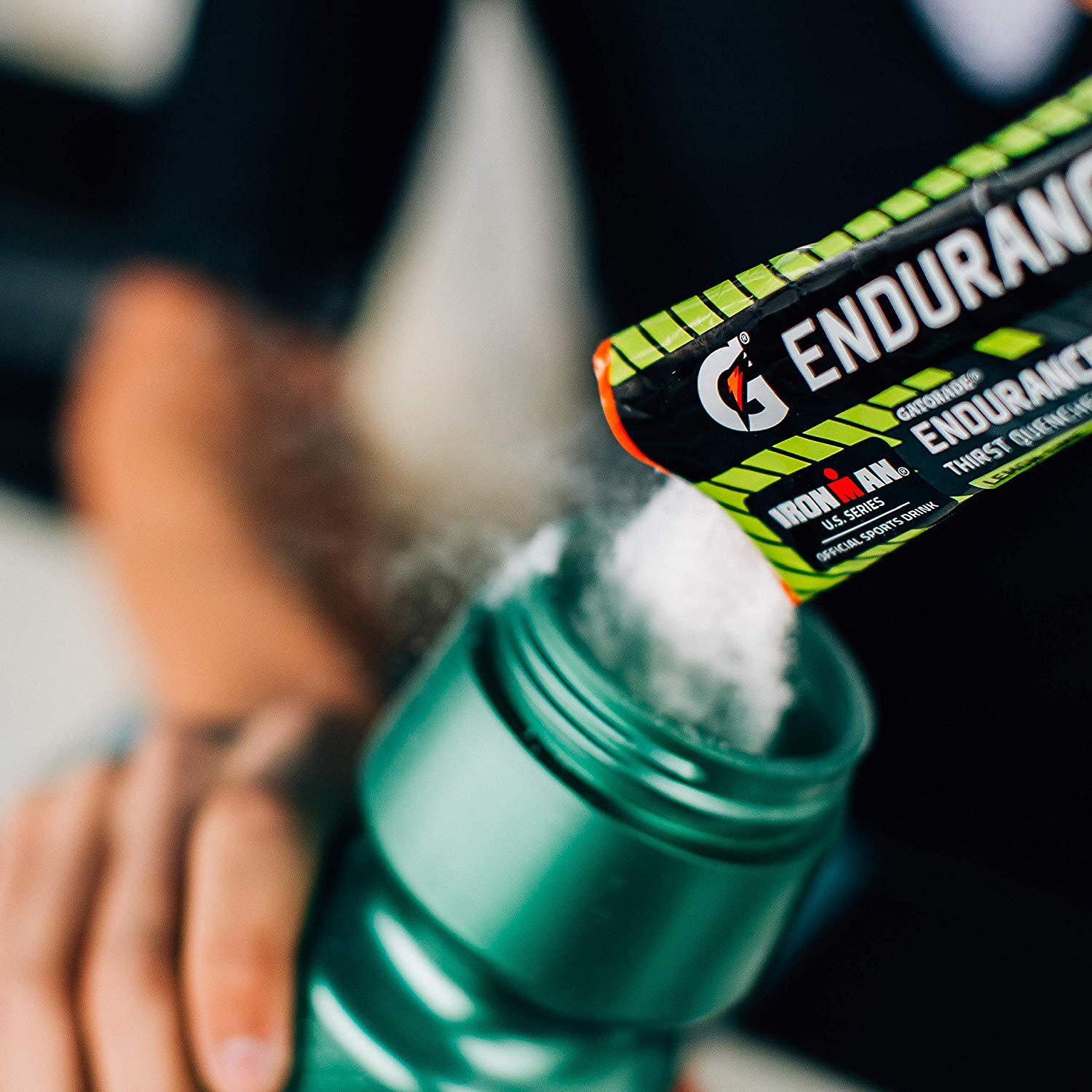 12-Pack Gatorade Endurance Powder, Watermelon Flavor with Electrolytes - 1.72 Ounce