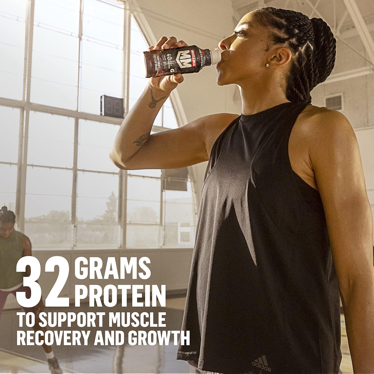 12-Pack Muscle Milk Pro Series Cookies 'n Creme Shake, 11.16 Fl Oz Bottles - High Protein Shake for Muscle Recovery and Growth