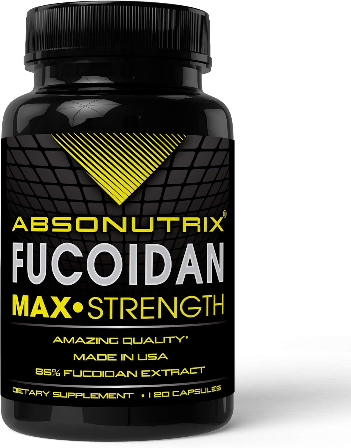 120 Capsules Absonutrix Fucoidan Pure Brown Seaweed Extract for Cell Immunity Boost