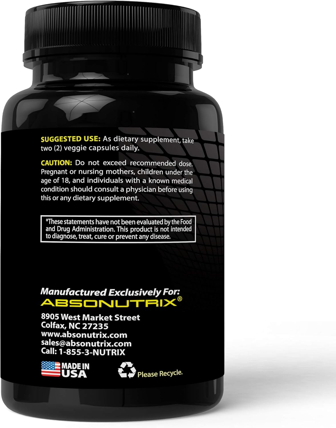 120 Capsules Absonutrix Fucoidan Pure Brown Seaweed Extract for Cell Immunity Boost