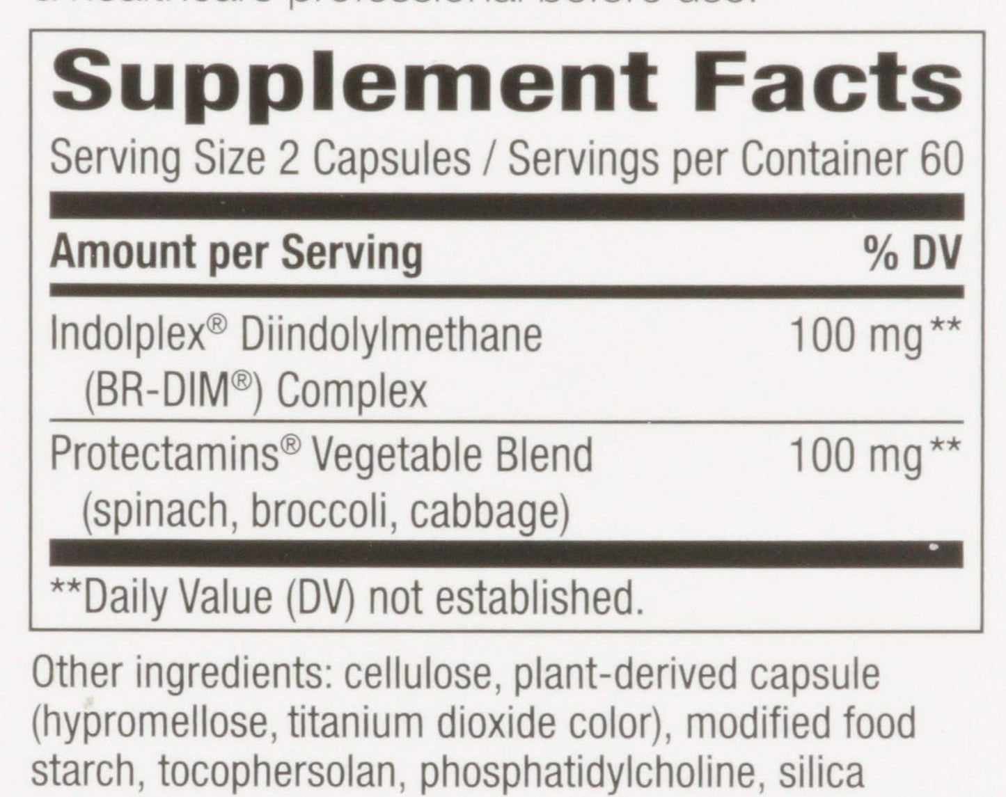 120 Capsules of Nature's Way DIM-plus for Supporting Estrogen Metabolism