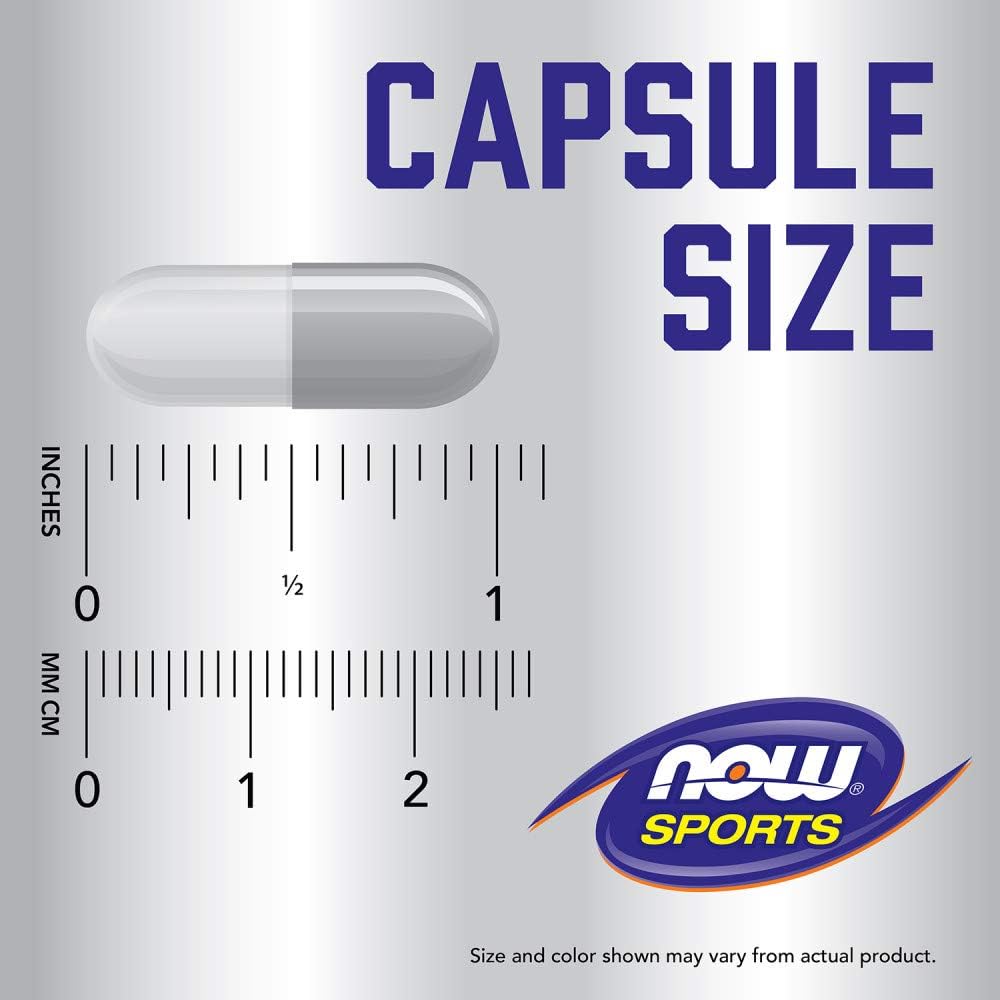 120 Capsules of NOW Foods L-Glutamine 1,000mg for Muscle Recovery and Immune Support