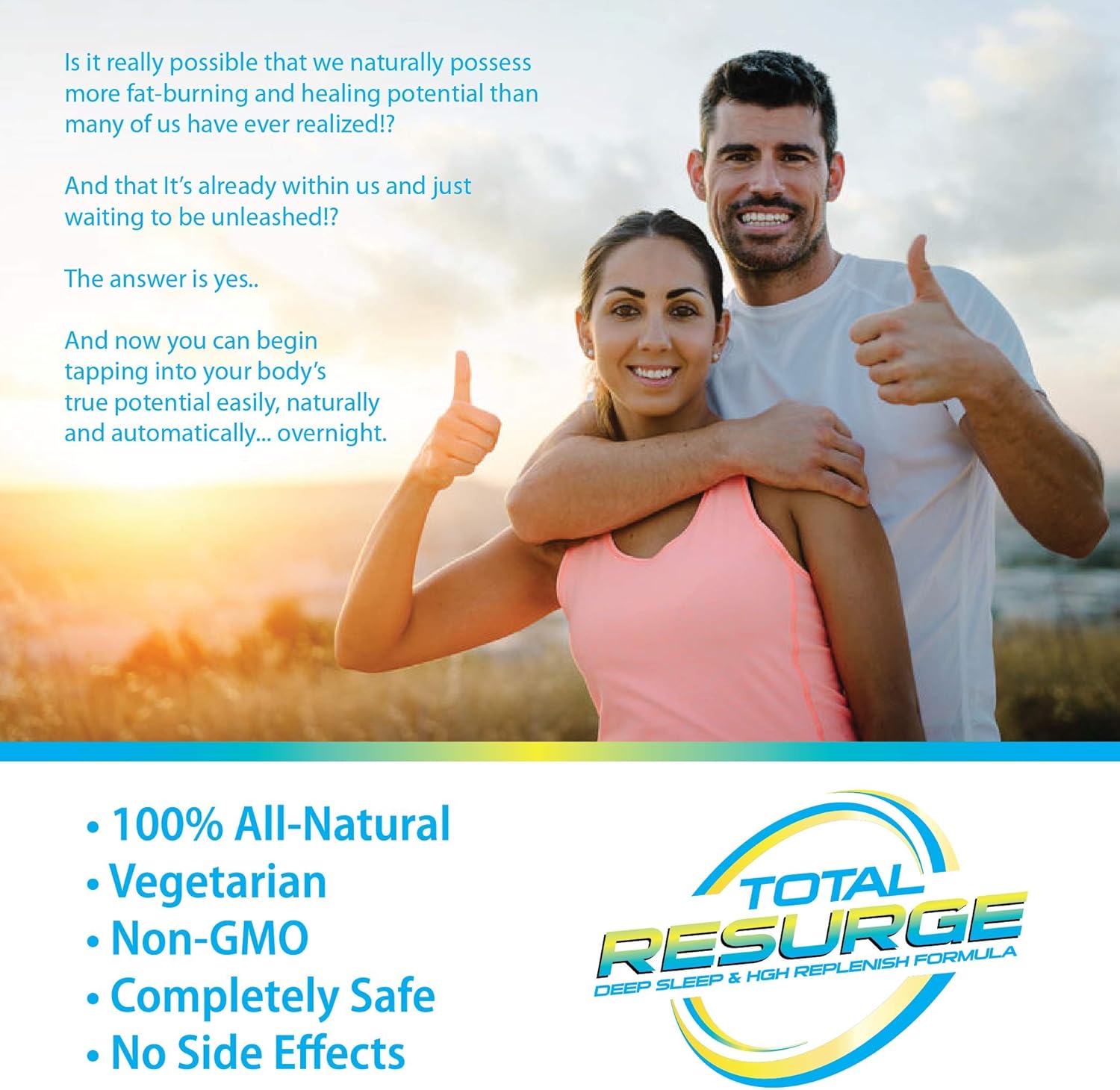 120 Capsules Total Resurge Deep Sleep Support Formula