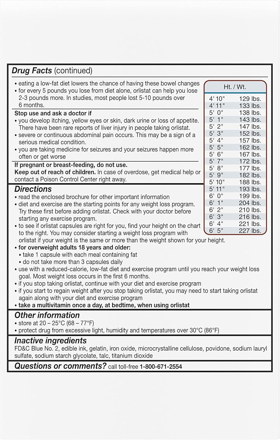 120 Count Refill Pack of alli Orlistat 60 mg Capsules for Weight Loss - Non Prescription Diet Pills