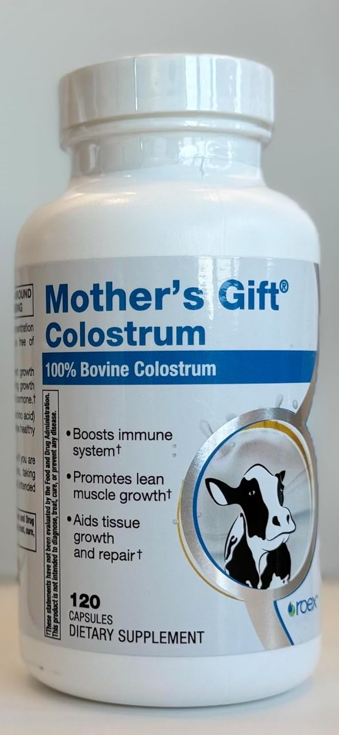 120 Count Roex Mother's Colostrum Capsule - Immune System Support and Nutrient Boost