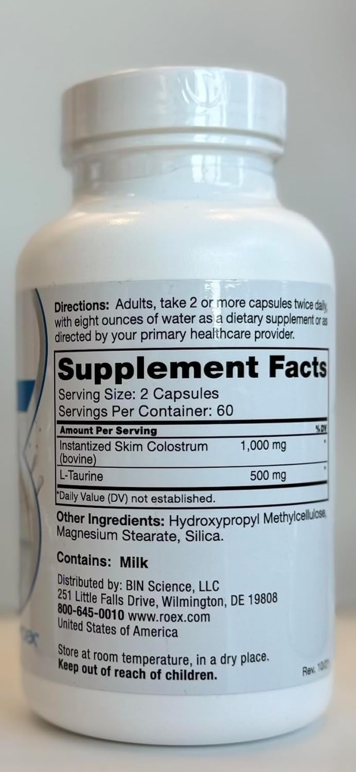 120 Count Roex Mother's Colostrum Capsule - Immune System Support and Nutrient Boost